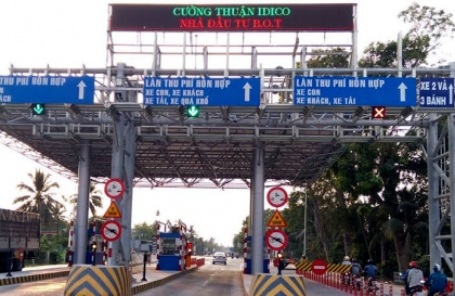 Cần Thơ: Mức thu phí tại trạm thu phí T1 - QL91